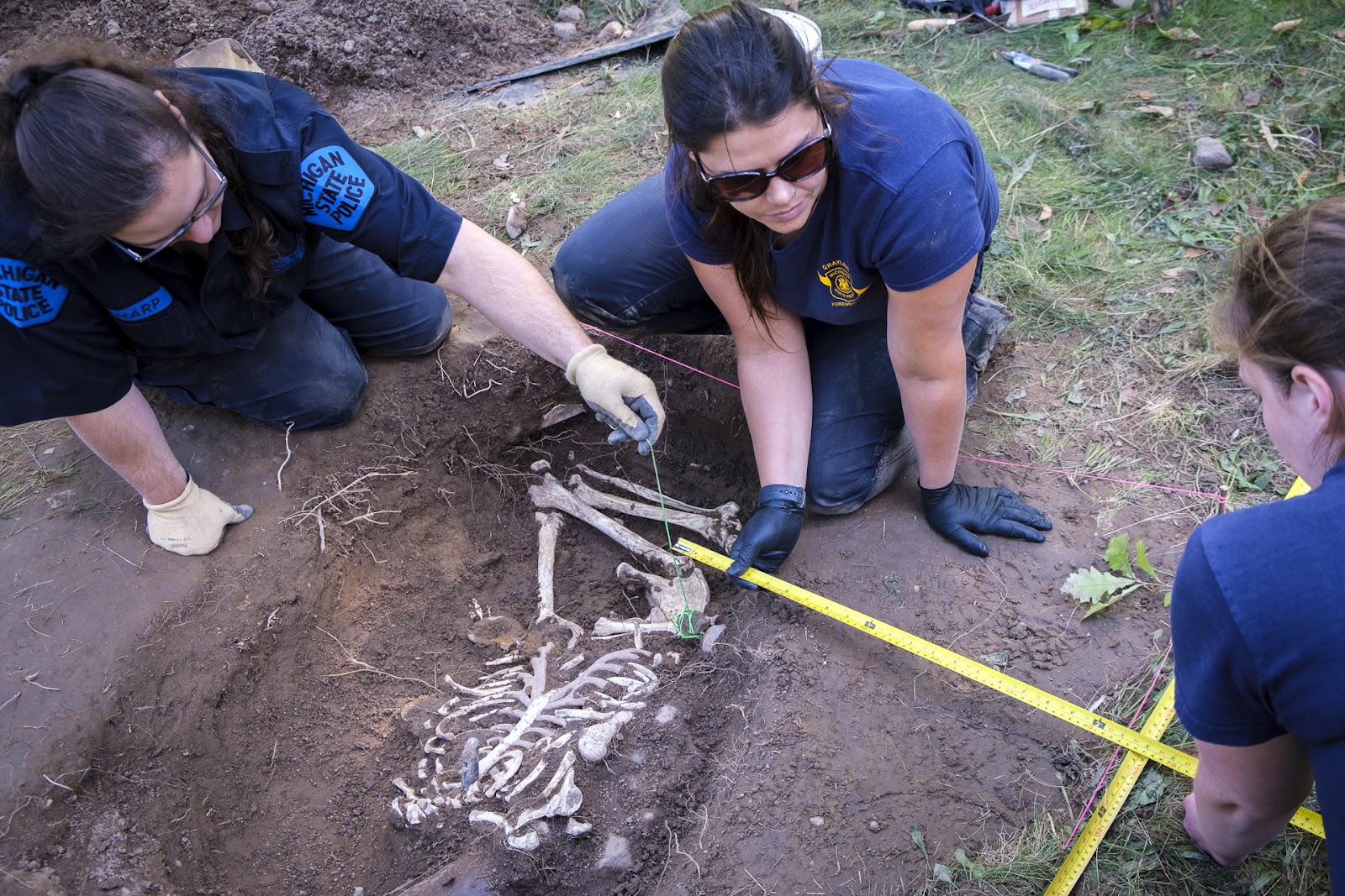 MSU Department of Anthropology holds Human Remains Excavation Course for Michigan State Police